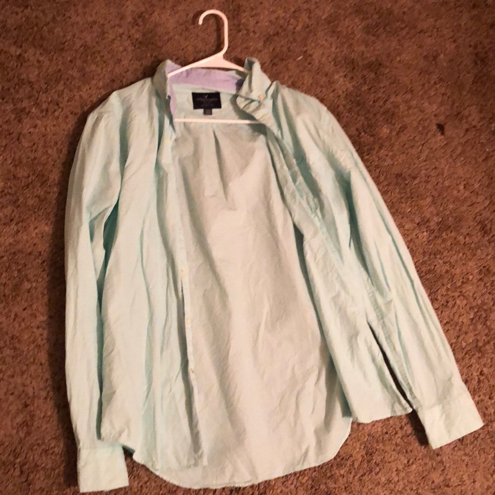 American Eagle button down